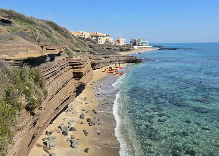 アパート Apparte Front De Mer Avec Jacuzzi アグド